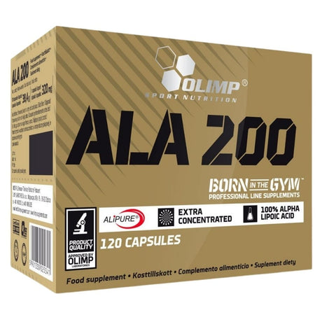Olimp Alpha Lipoic Acid (ALA) 200 mg - 120 Capsules