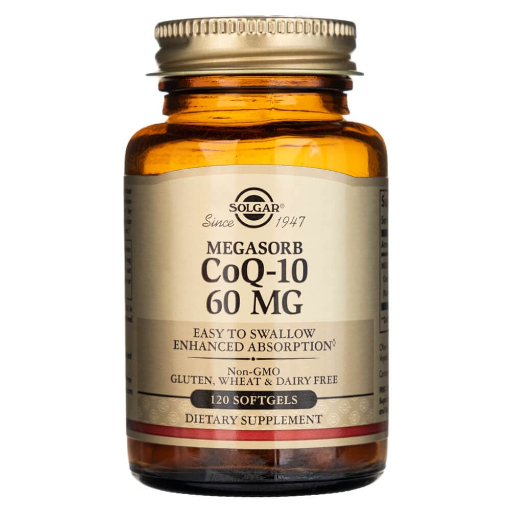 Solgar Megasorb CoQ-10 60 mg - 120 Softgels